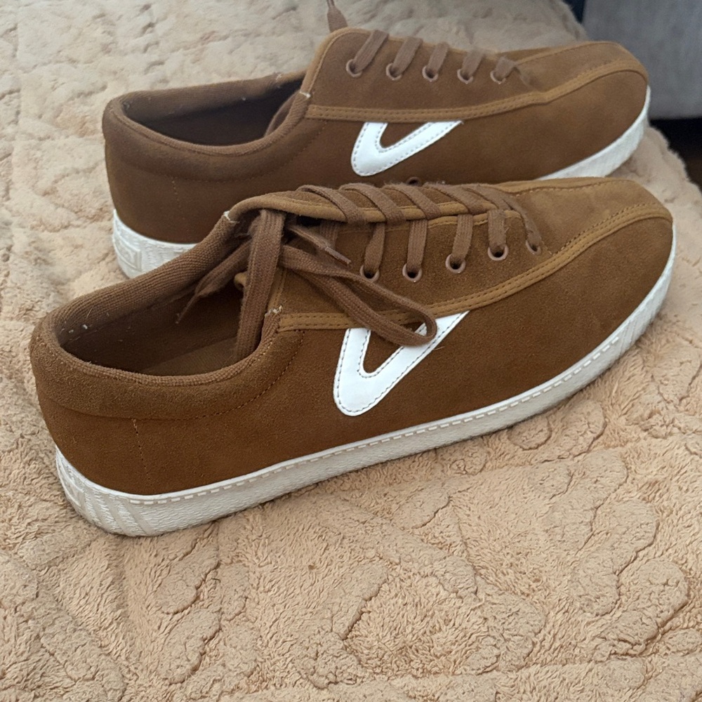 Brown Suede Women’s Tretorn Sneakers